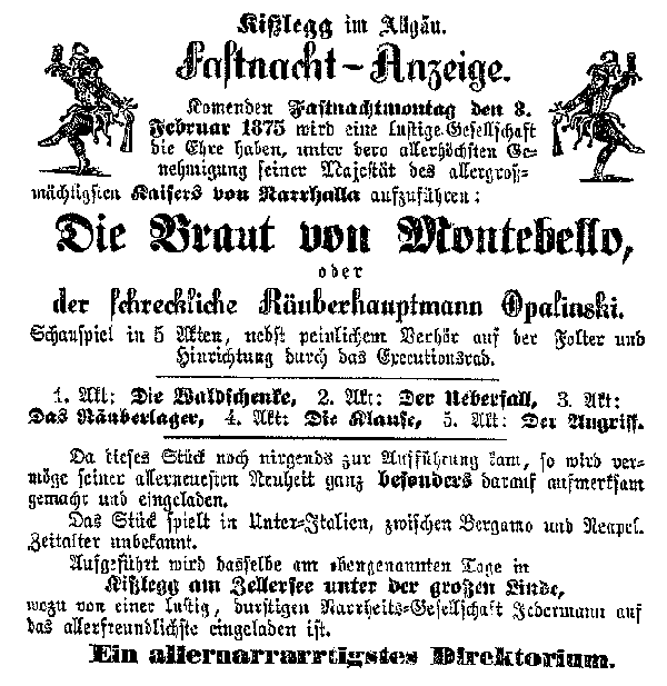 Die Braut von Montebello