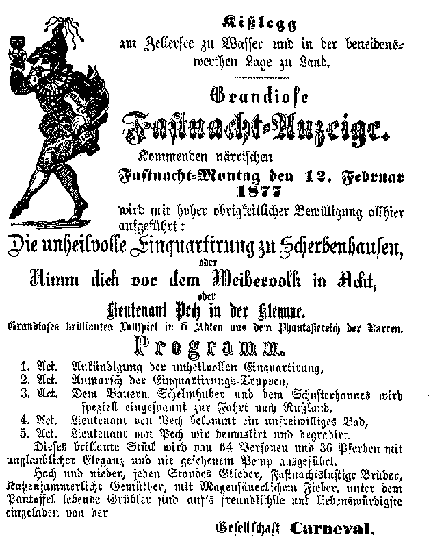 Fasnetsspiel 1877