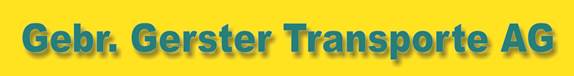 Gebr. Gerster Transporte AG